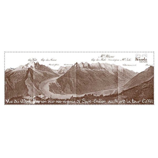 Affiche Montagne Mont-Blanc